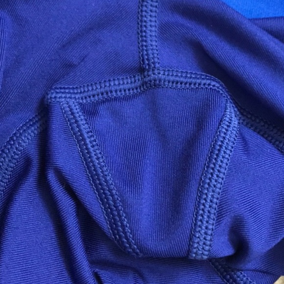 🔥 SALE NIKE Dri-Fit Blue Racer Crop Leggings - Picture 6 of 7